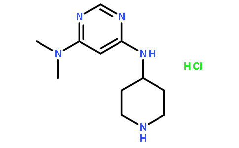 N4,n4-二甲基-n6-(哌啶-4-基)嘧啶-4,6-二胺盐酸盐