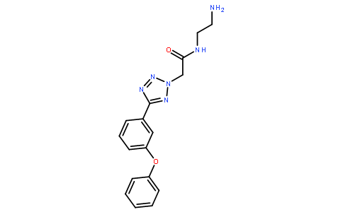 N-(2-氨基乙基)-2-[5-(3-苯氧基苯基)-2H-四唑-2-基]乙酰胺