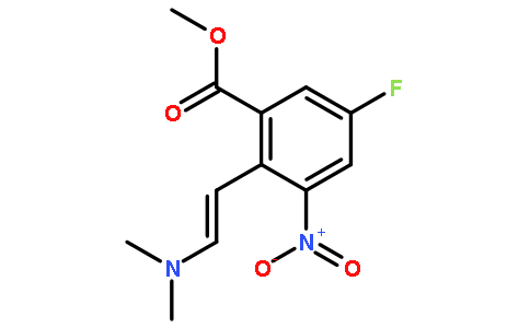 E-2-(2-二甲基氨基)乙烯基-5-氟-3-硝基苯甲酸甲酯