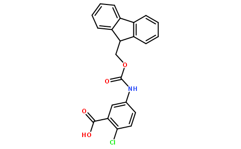 5-(FMOC-氨基)-2-氯苯甲酸
