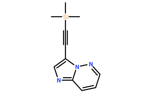 3-[2-(三甲基硅基)乙炔基]-咪唑并[1,2-b]哒嗪