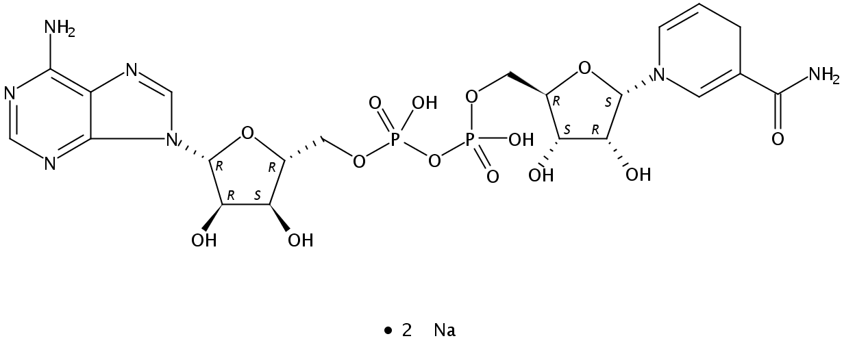 disodium,[[(2S,3R,4S,5S)-5-(6-aminopurin-9-yl)-3,4-dihydroxyoxolan-2-yl]methoxy-oxidophosphoryl] [(2R,3S,4R,5S)-5-(3-carbamoyl-4H-pyridin-1-yl)-3,4-dihydroxyoxolan-2-yl]methyl phosphate