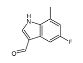 5-氟-7-甲基吲哚-3-羧醛