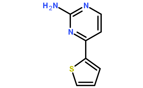 4-(2-噻吩基)-2-氨基嘧啶