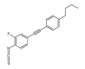 4-[2-(4-butylphenyl)ethynyl]-2-fluoro-1-isothiocyanatobenzene