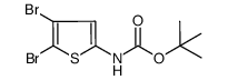 tert-butyl 4,5-dibromothiophen-2-ylcarbamate