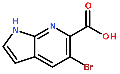 5-溴-7-氮杂-吲哚-6-羧酸