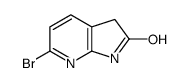 2H-吡咯并[2,3-b]吡啶-2-酮,6-溴-1,3-二氢-