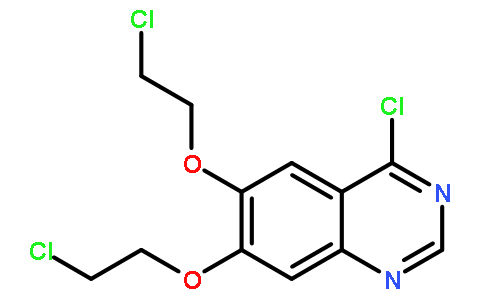 4-氯-6,7-双(2-氯乙氧基)喹唑啉