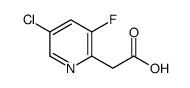 2-(5-Chloro-3-fluoropyridin-2-yl)acetic acid