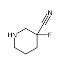 3-Fluoro-3-piperidinecarbonitrile