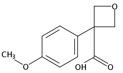 3-(4-Methoxyphenyl)oxetane-3-carboxylic acid