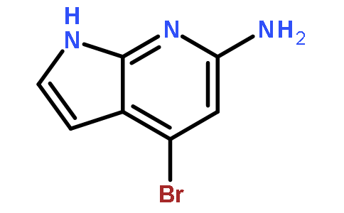 4-溴-1H-吡咯并[2,3-b]吡啶-6-胺