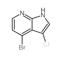 4-溴-3-氯-1H-吡咯并[2,3-b]吡啶