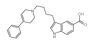 3-[4-(3,6-二氢-4-苯基-1(2H)-吡啶)丁基]-1H-吲哚-5-羧酸盐酸盐