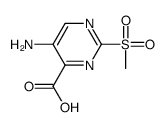 5-amino-2-methylsulfonylpyrimidine-4-carboxylic acid