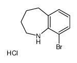 9-bromo-2,3,4,5-tetrahydro-1H-1-benzazepine,hydrochloride