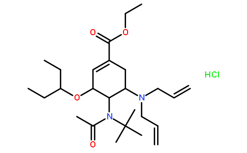 5-（戊烷-3-基氧基）-7-氧杂双环（4.1.0）庚-3-烯-3-羧酸乙酯