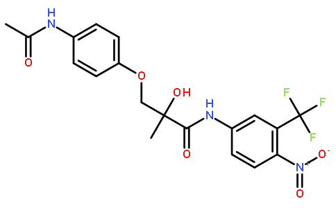 R-3-(4-乙酰氨基苯氧基)-2-羟基-2-甲基-N-(4-硝基-3-三氟甲基苯基)丙酰胺