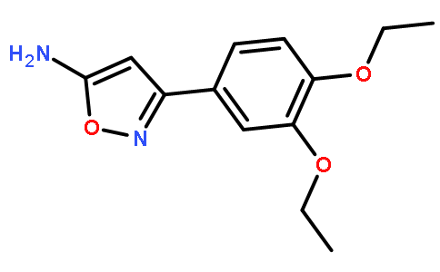 3-(3,4-二乙氧基苯基)-5-异噁唑胺