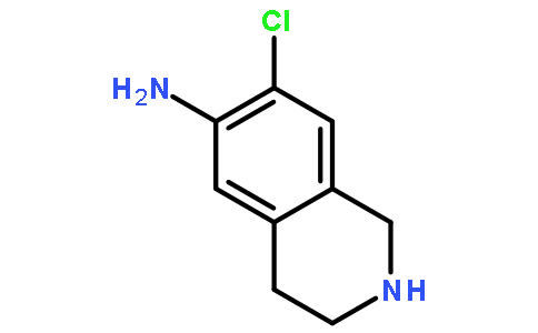 7-氯-1,2,3,4-四氢异喹啉-6-胺