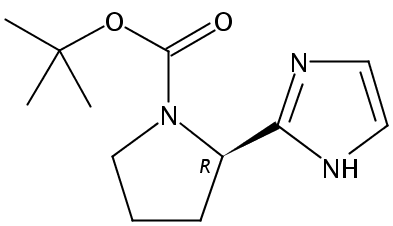 (R)-tert-Butyl 2-(1H-imidazol-2-yl)pyrrolidine-1-carboxylate