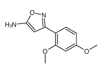 3-(2,4-二甲氧基苯基)-5-氨基异噁唑