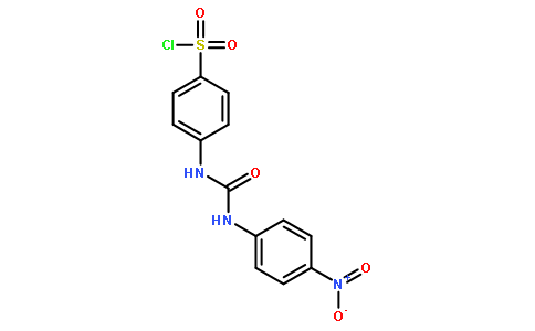 4-[(4-nitrophenyl)carbamoylamino]benzenesulfonyl chloride