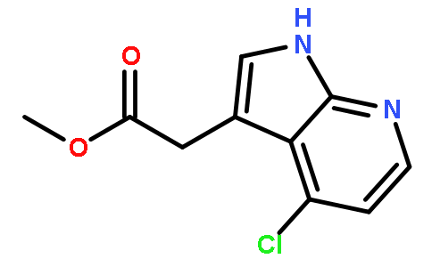 2-(4-氯-1H-吡咯并[2,3-b]吡啶-3-基)乙酸甲酯