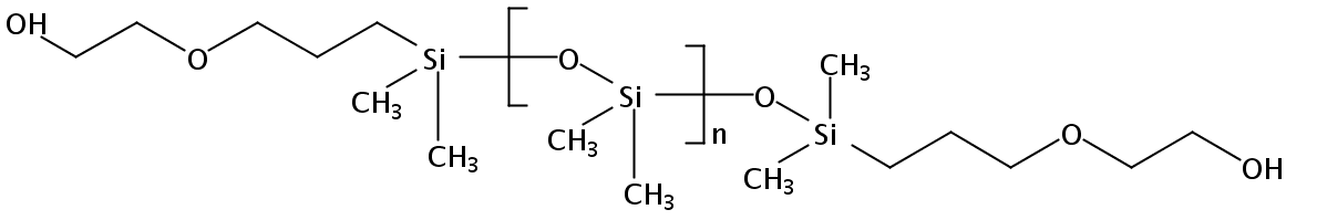 聚(二甲基硅氧烷), 端二(羟基烷基)