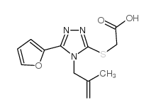 [5-呋喃-2-基-4-(2-甲基-烯丙基)-4H-[1,2,4]噻唑-3-基磺酰基]-乙酸