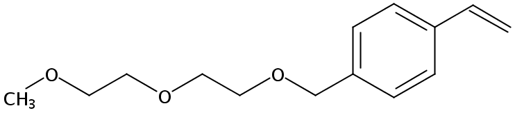 1-((2-(2-甲氧基乙氧基)乙氧基)甲基)-4-乙烯基苯