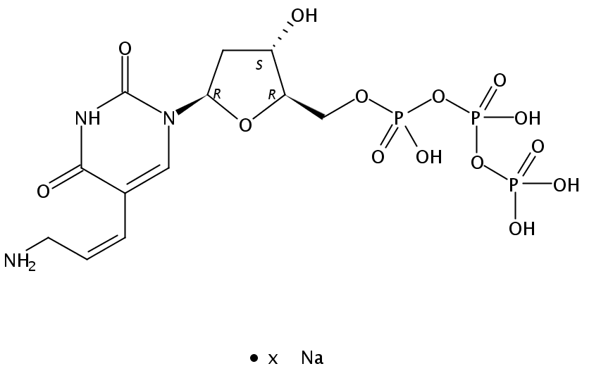 Uridine 5'-(tetrahydrogen triphosphate), 5-(3-amino-1-propen-1-yl)-2'-deoxy-, sodium salt