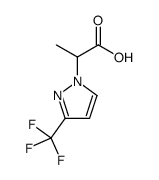 2-[3-(Trifluoromethyl)-1H-pyrazol-1-yl]propanoic acid