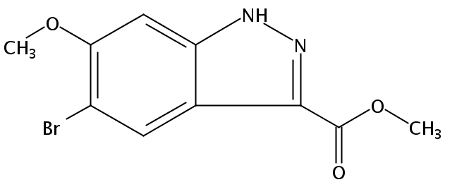 5-溴-6-甲氧基-1H-吲唑-3-羧酸甲酯