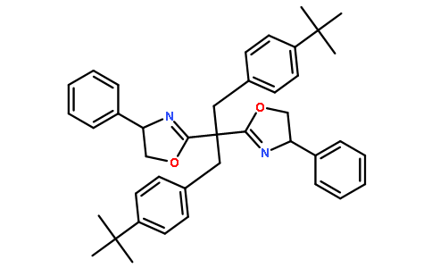 1,3-双(4-叔丁基苯基)-2,2-双[(S)-4-苯基-4,5-二氢-2-噁唑基]丙烷