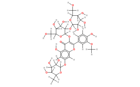 异鼠李素-3-O-槐二糖-7-O-鼠李糖苷