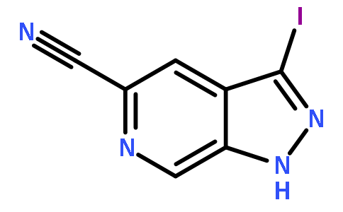3-碘-1H-吡唑并[3,4-c]吡啶-5-甲腈