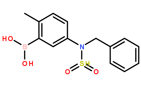 N-苄基-3-硼-4-甲基苯磺酰胺