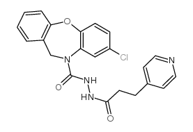 3-chloro-N'-(3-pyridin-4-ylpropanoyl)-6H-benzo[b][1,4]benzoxazepine-5-carbohydrazide,hydrochloride