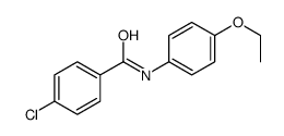 4-氯-N-(4-乙氧基苯基)苯甲酰胺