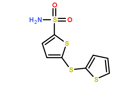 5-(2-噻吩硫代)噻吩-2-磺酰胺