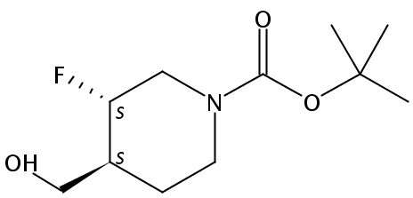 (3R,4R)-rel-tert-Butyl 3-fluoro-4-(hydroxymethyl)piperidine-1-carboxylate