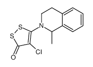 4-chloro-5-(1-methyl-3,4-dihydro-1H-isoquinolin-2-yl)dithiol-3-one
