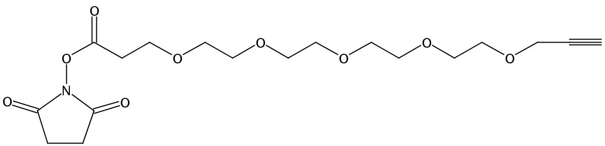 丙炔基-四聚乙二醇-丙烯酸琥珀酰亚胺酯