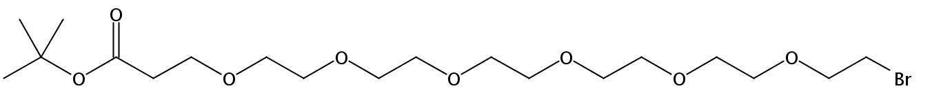 溴代-六聚乙二醇-丙酸叔丁酯