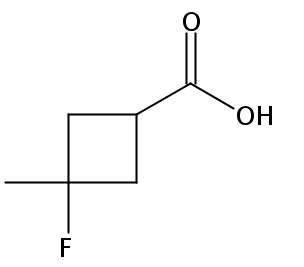 3-Fluoro-3-methylcyclobutanecarboxylic acid