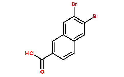 6,7-二溴-2-萘酸