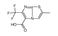 2-methyl-6-(trifluoromethyl)imidazo[2,1-b][1,3]thiazole-5-carboxylic acid