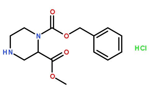 1-N-cbz-哌嗪-2-羧酸甲酯盐酸盐